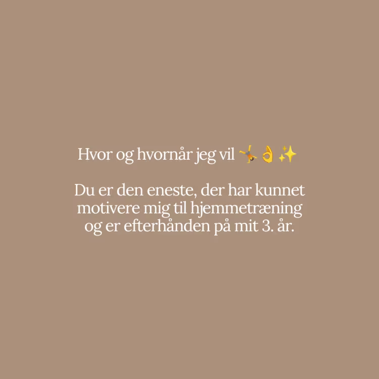 Medlemstestimonial fra Ro Movement