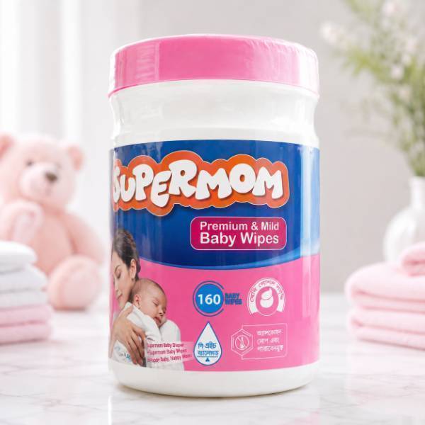 Supermom Baby Wipes 160