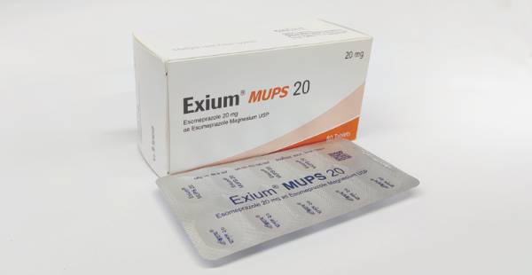 Cap Exium mups 20mg radiant pharma......