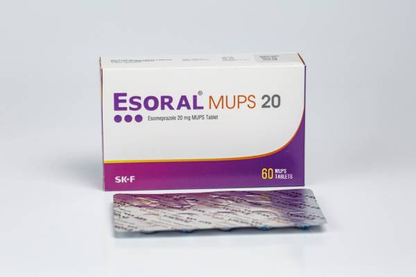 Tab Esoral 20mg mups skf pharma...... thumbnail 2