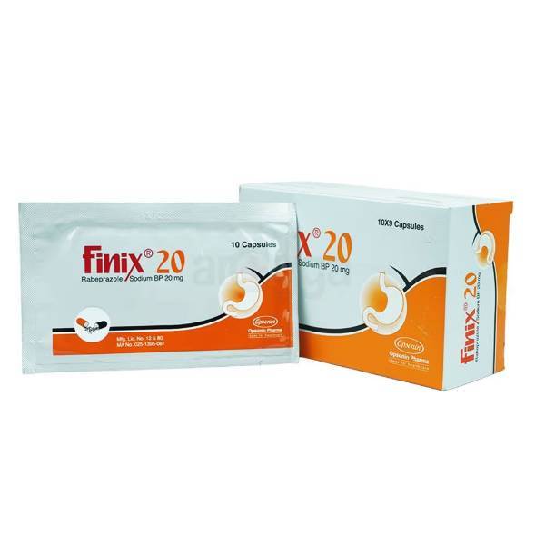 Cap Finix 20mg opsonin pharma....