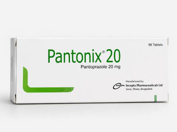 Tab Pantonix 20mg incepta pharma.....