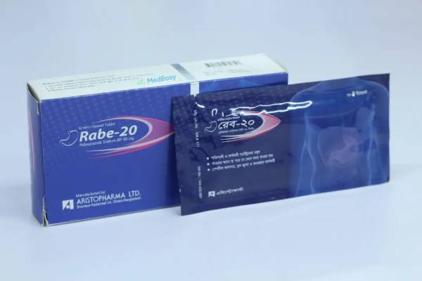 Tab Rabe 20mg aristo pharma......