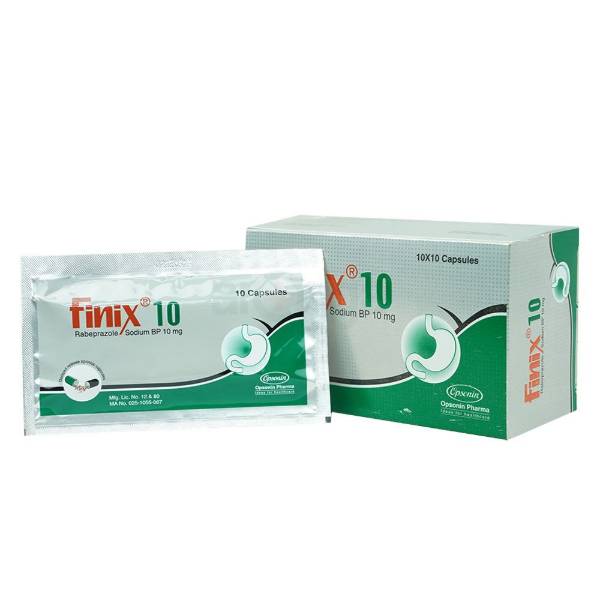 Finix 10mg Capsule opsonin pharma....