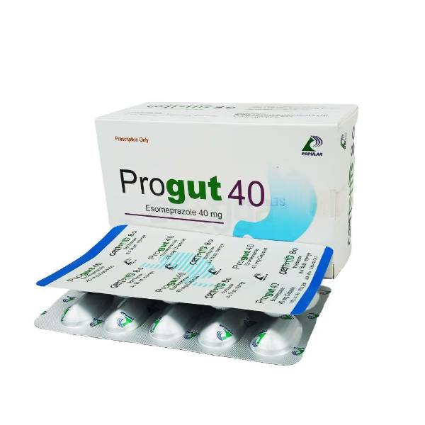 Progut 40 Capsule Popular Pharmaceuticals Ltd.
