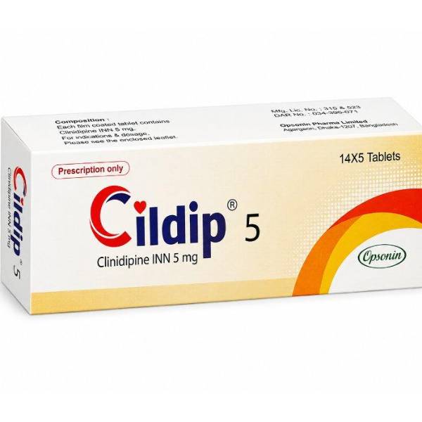 Cildip 5 mg