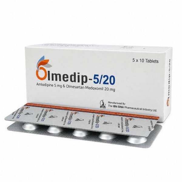OLMEDIP 5/20 MG