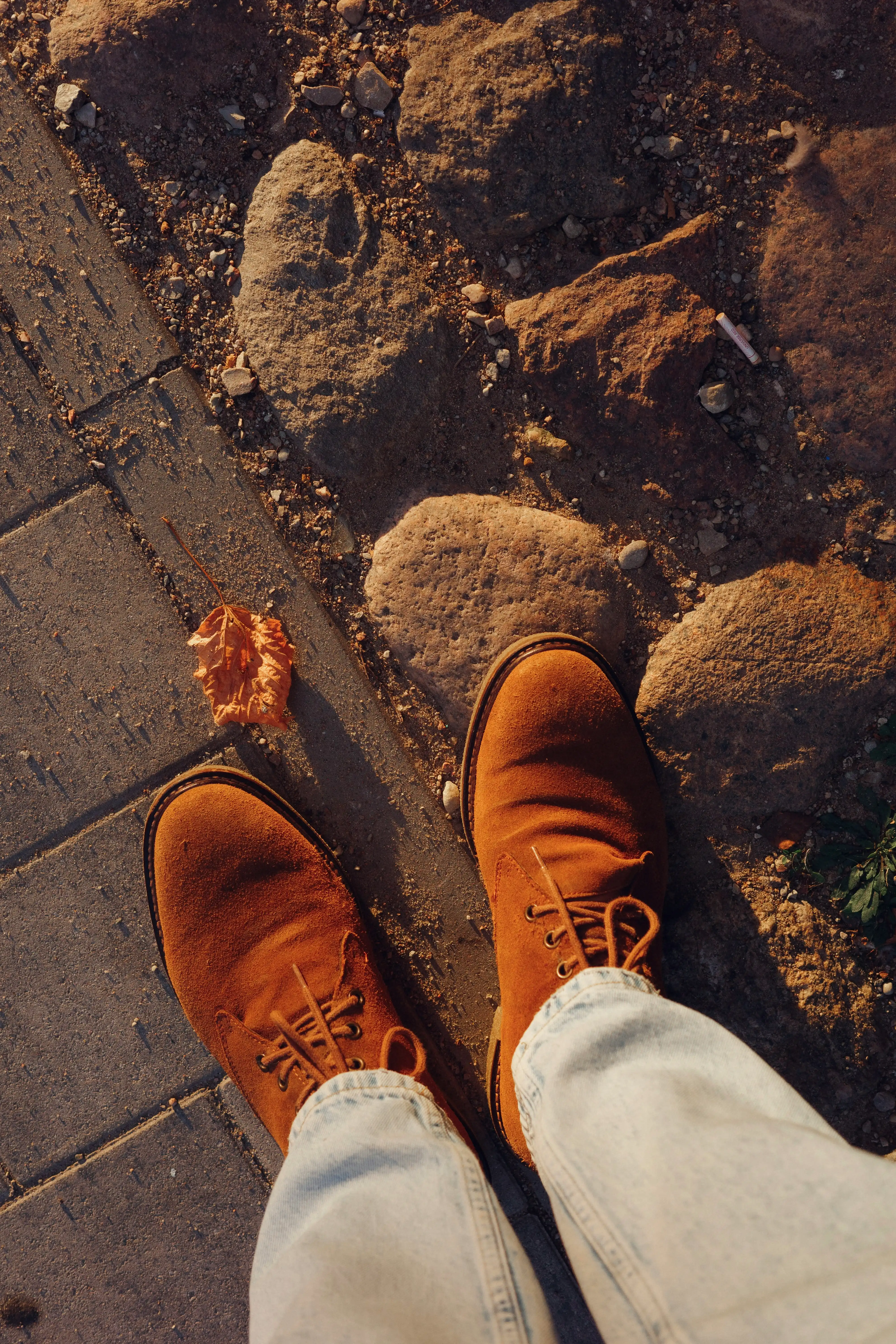 Suede Derby Shoes