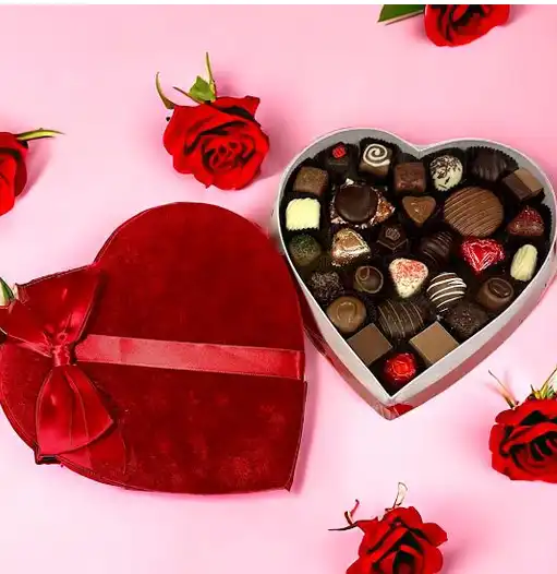 Heart-Shaped Chocolate Truffles