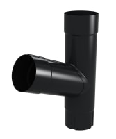 Grenrør       100-70 Sort