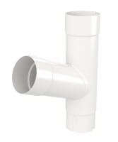 Grenrør        90-70 Hvit