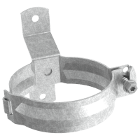 Klammer m/skrue 75mm Zink Magnesium