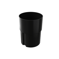 Skjøtemuffe 8512-85mm Alu.Sort