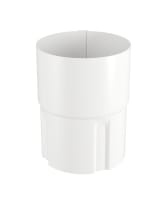 Skjøtemuffe  90 Hvit