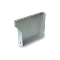 REKT. ENDEBUNN HØYRE 125mm SVART