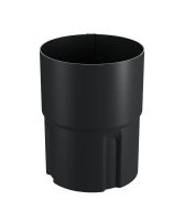 SKJØTEMUFFE  75mm  SVART MATT