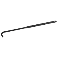 OVERLIGGER FLAT  SVART MATT