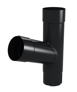 Grenrør       100-70 Sort