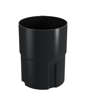 Skjøtemuffe  75 Sort