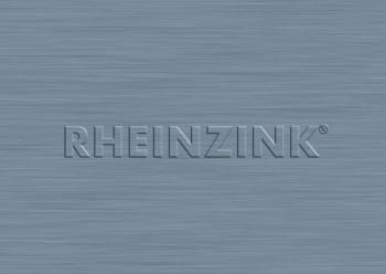 Rheinzink Blågrå Plate 1000x2000x07