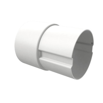 Overgangsmuffe 7016 Alu.Hvit 75-70mm