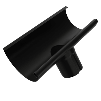 Renne m/muffe 35gr. Alu.Sort 250mm 