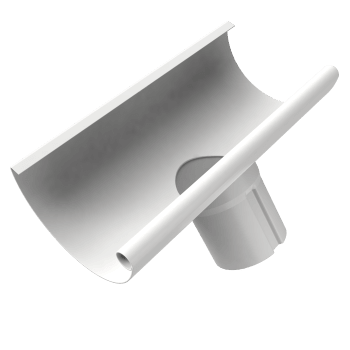 Renne m/muffe 25gr. Alu.Hvit