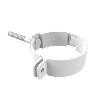 Rørklammer Pig 7013A 70mm Alu.Hvit