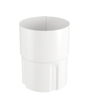 Skjøtemuffe  90 Hvit