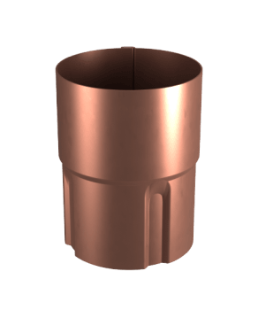 Skjøtemuffe  75mm  Kobber