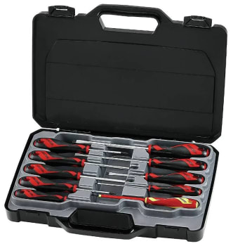 Skrutrekkersett Teng Tools 10 deler