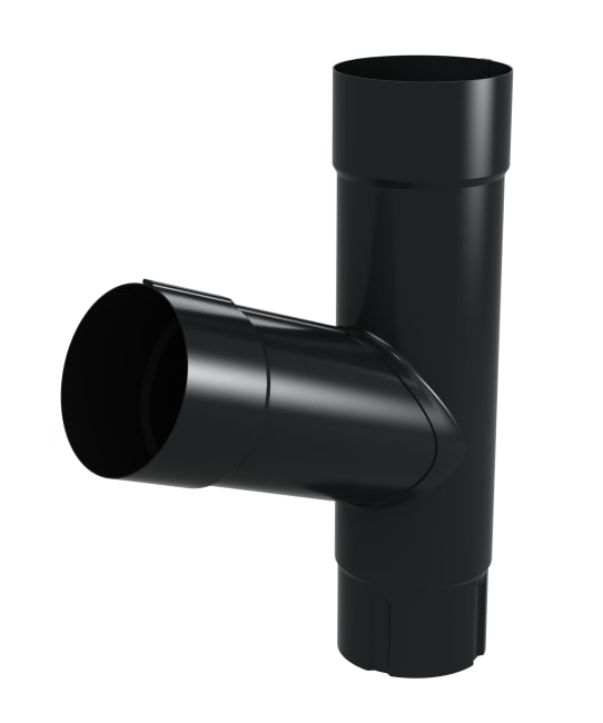 Grenrør       100-70 Sort