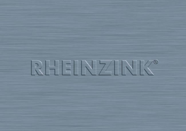 Rheinzink Blågrå Plate 1000x2000x07