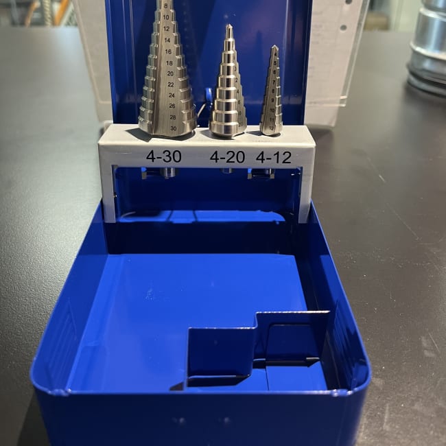 STEGBOR SETT (3 stk) BOC 4-30mm HSS