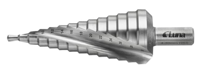 STEGBOR HSS 4-30mm 14 trinn