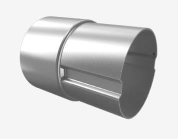 OVERGANGSMUFFE 75-70mm 7016 BLANK