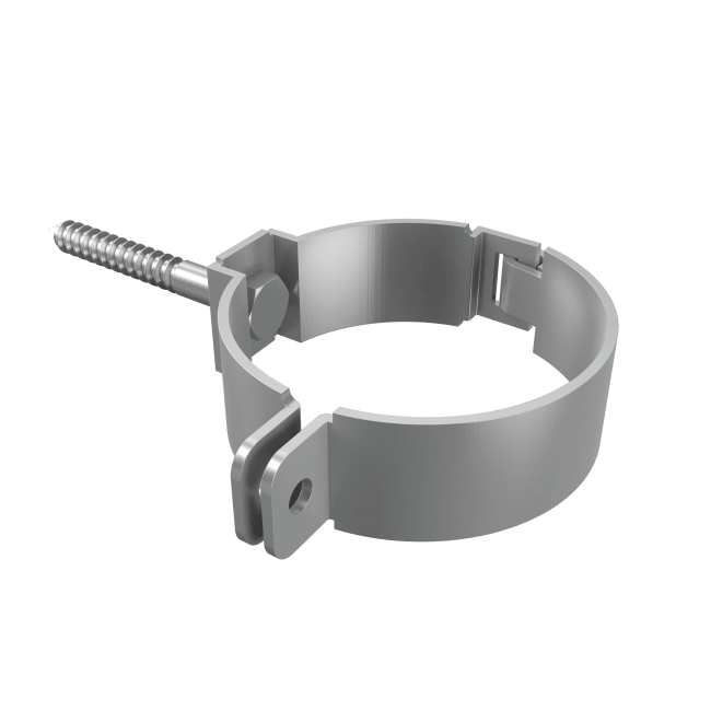 Rørklammer Pig 7013A Alu. Blank Ubeh.