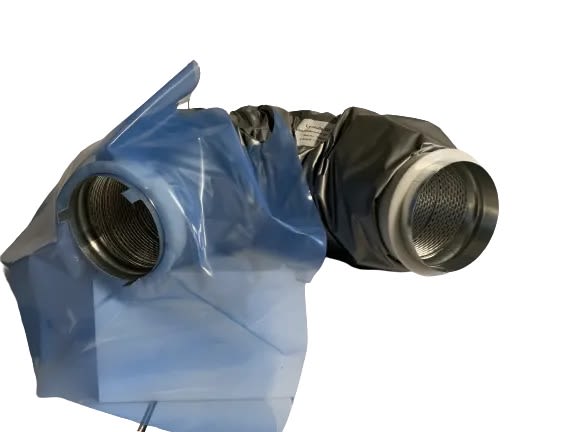 Flexibel LF 0,8m M/Ramme/Dampsperre