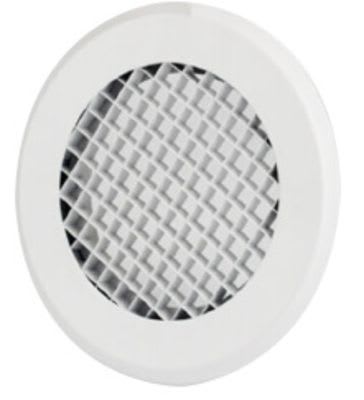 Avtrekksrist ECL HVIT RAL 9003