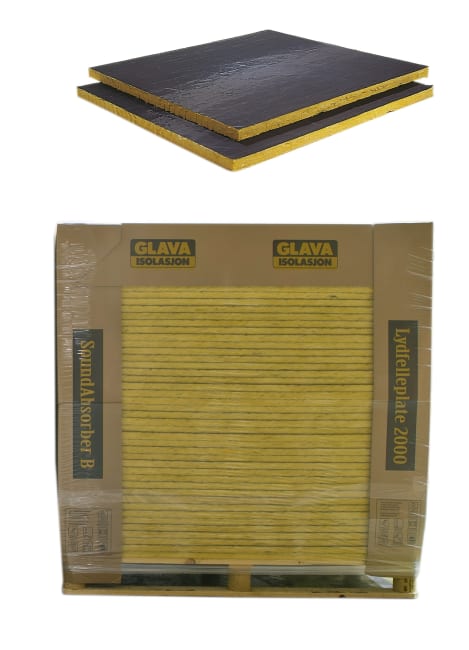 Glava Lydfelle Plate 100mm (4,5m2)