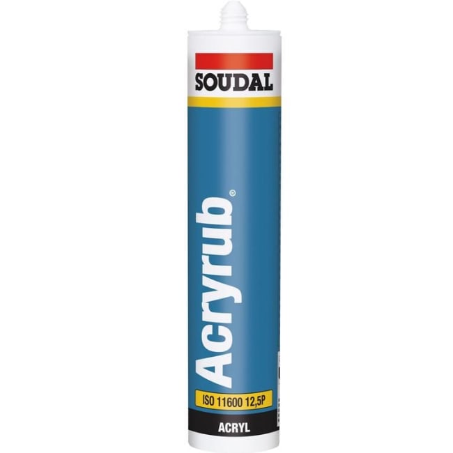 Soudal Acryrub   Hvit