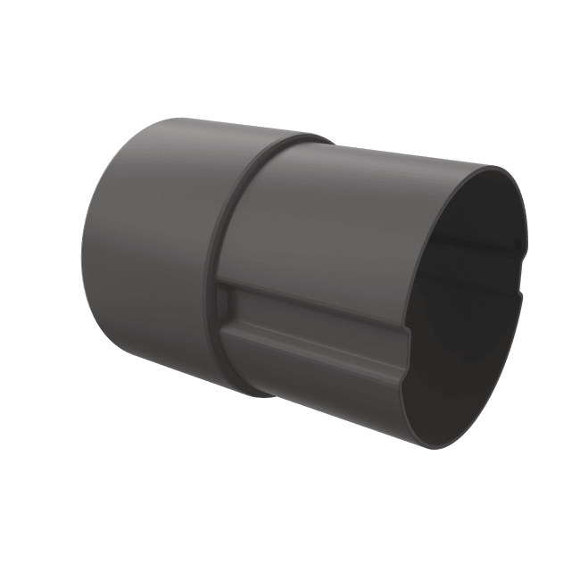 Overgangsmuffe 7016 Alu.Mørk Grå  75-70mm