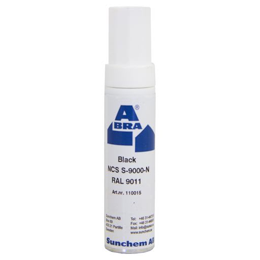 Abra Lakkstift 12ml Svart RAL 9011