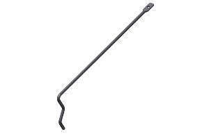 Overligger Kasse     Sort