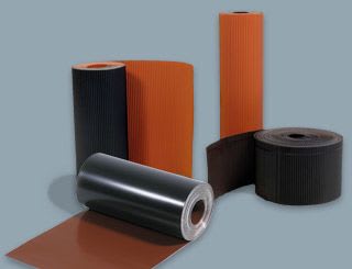 Bly Fortinnet  330x1,00mm - 4,4m Sort/Tegel