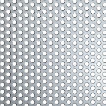 Perforert Galv 1000x2000x1mm  Ø3mm hull
