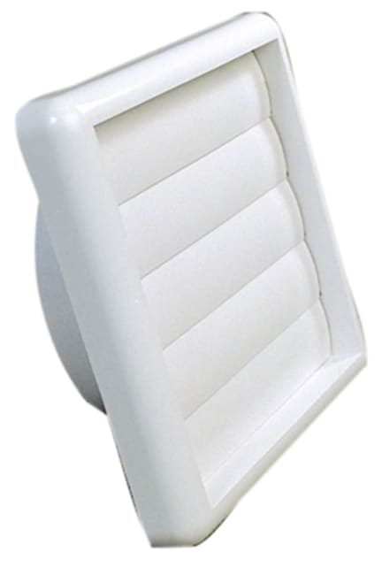 Lamellventil VK hvit og grå