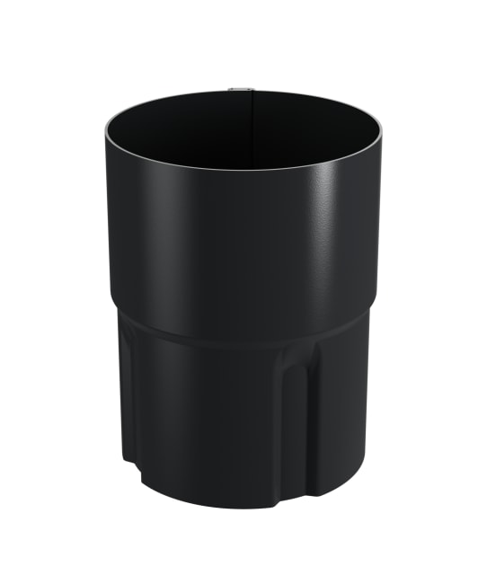 Skjøtemuffe  75 Sort