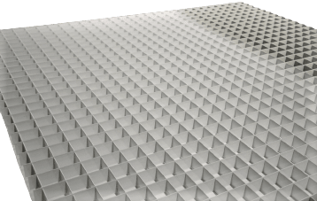 Himlingsrist 595X595 Raster Ral 9003