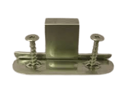 Glideklammer Rustfri m/skrue G02S 25mm Bjarnes